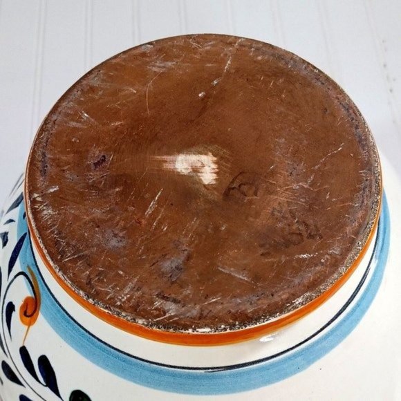 Intrada Toscana Lion Fleur de Lys Crest Cookie Biscotti Jar Vase … - Picture 14 of 14